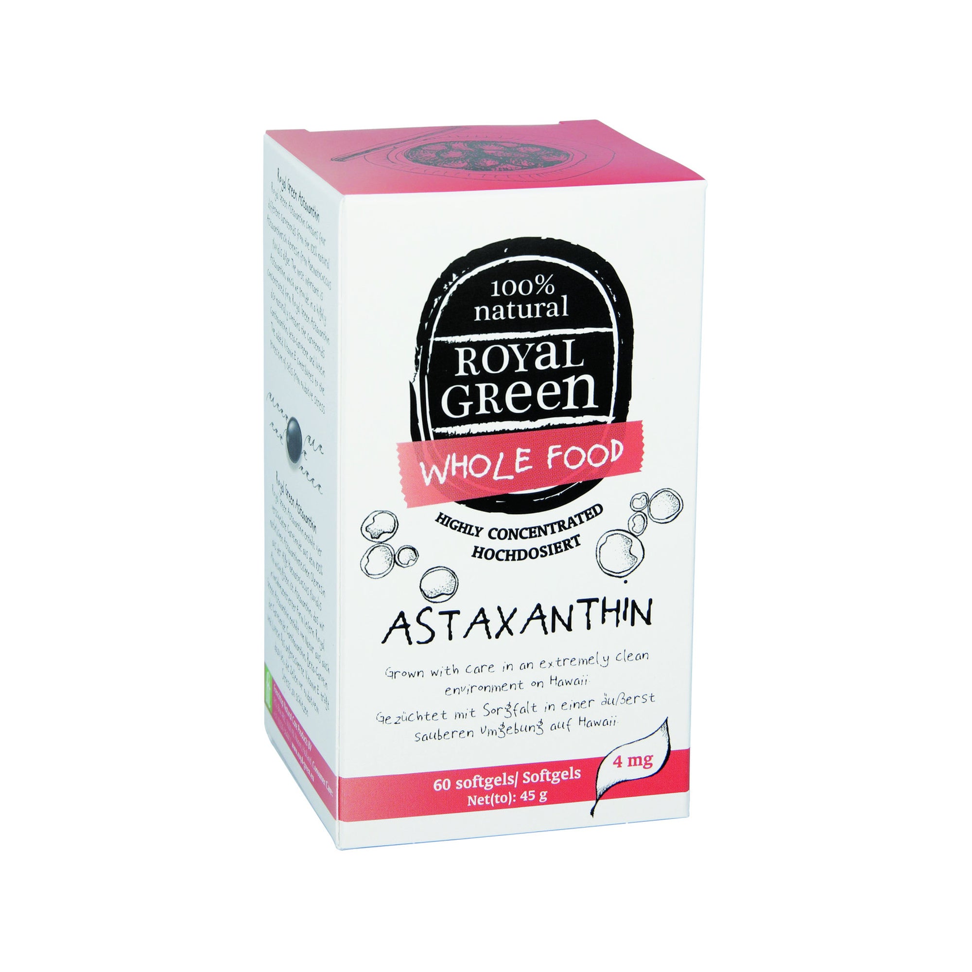 Astaxanthin – 4 mg