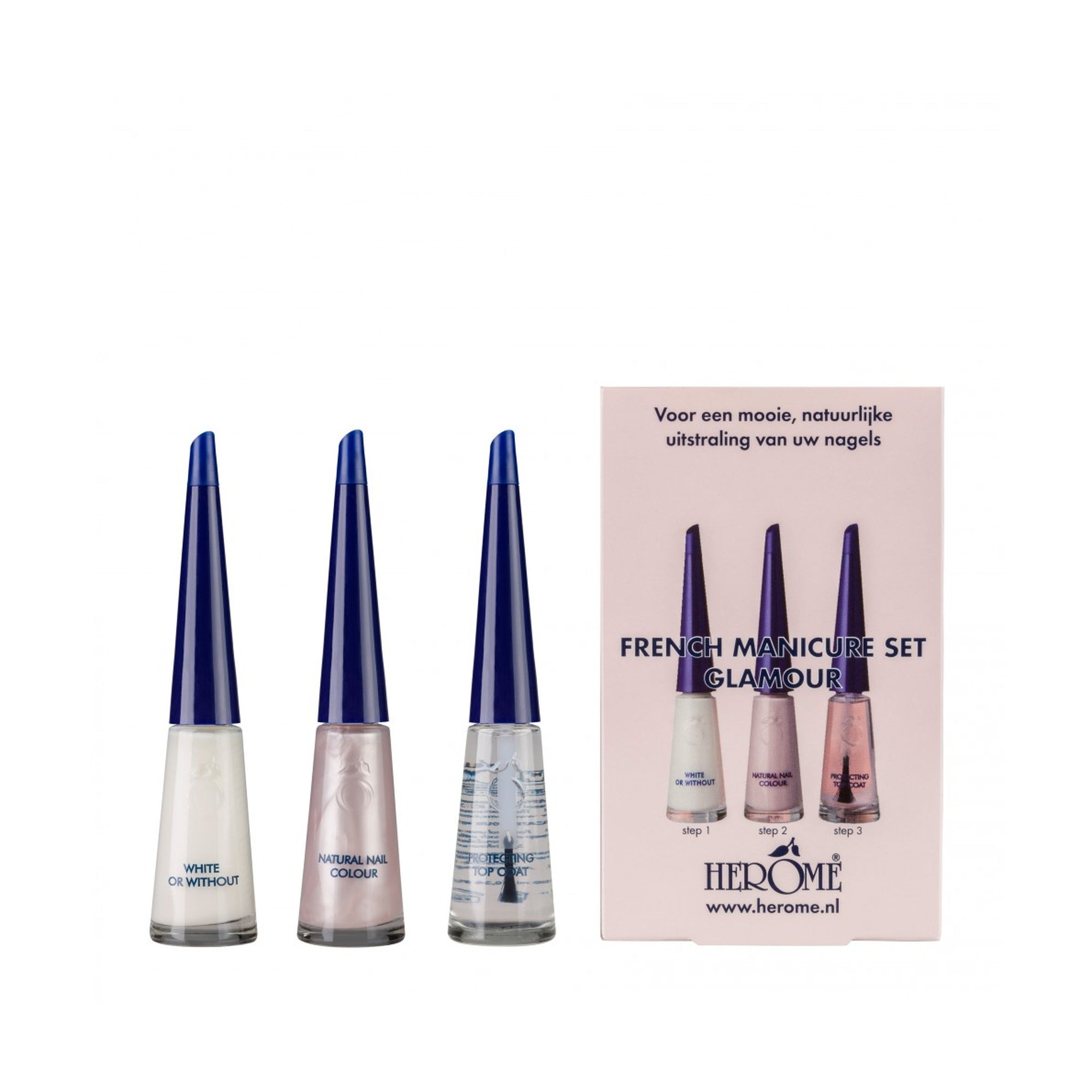 French Manicure Set Pink